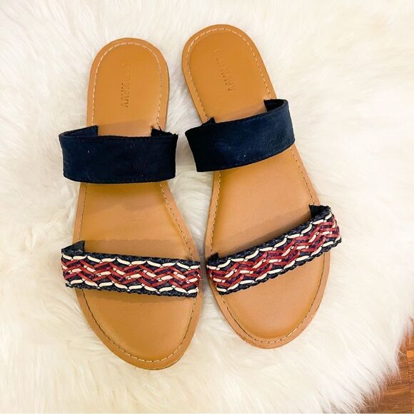 🍋 Old Navy • Women’s Double Strap Slide Sandals Size 9 - Picture 2 of 7